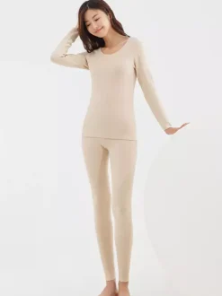 Cashmere And Silk Warm Slim Thermal Underwear Set 2026