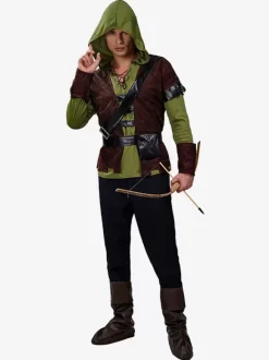 Christmas Halloween Costumes Coffee Brown Adult's Vintage Pants Accessory Polyester Prom Set Holidays Costumes