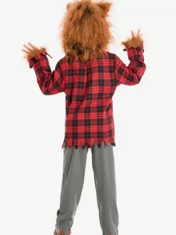 Christmas Children Werewolf Animal Costume Boy Performance