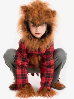 Christmas Children Werewolf Animal Costume Boy Performance