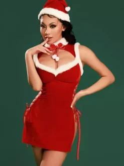 Christmas Costumes Attractive Clubwear Dress Sets