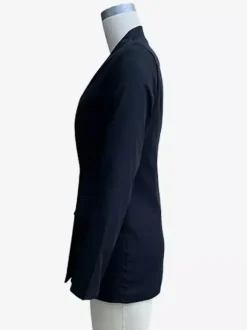 Classic Black Blazer Jacket For Women V-neck One Button Slim Fit Spring Outerwear 2026
