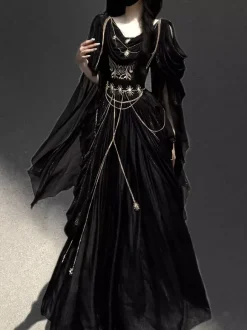 Classical Lolita Dress Greek Style Night Messenger Lolita Chiffon Dress