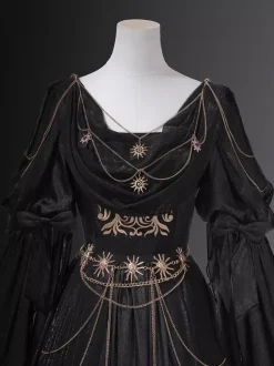 Classical Lolita Dress Greek Style Night Messenger Lolita Chiffon Dress