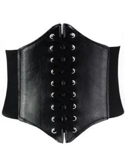 Classic Lolita Corset Lace Up Grommet Lolita Corsage