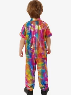 Costumes Holidays Merchandise Holidays Costumes Christmas Punk Red Polyester Fiber