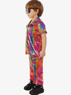 Costumes Holidays Merchandise Holidays Costumes Christmas Punk Red Polyester Fiber