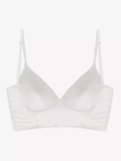 Criss Cross Back Underwire Crop Cami Bra