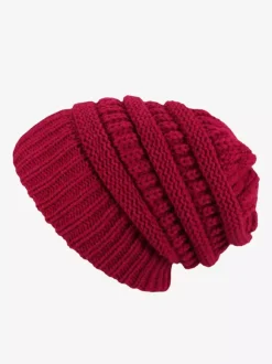 Crochet Cap Solid Color Unisex Caps For Spring Fall Winter