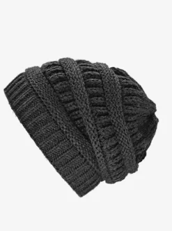 Crochet Cap Solid Color Unisex Caps For Spring Fall Winter