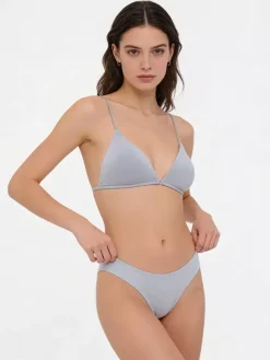 Cut Out Lingerie Burgundy 2-Piece Bra Panty Sets