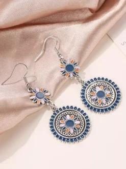 Daisy Bohemian Earrings For Women 2026