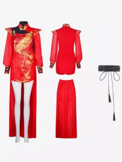 Dance Costumes Women's Jazz Dance Chinese Style Dancing Wear Set