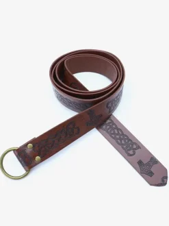 Deep Brown Steampunk Costume Men's Accessory Grommets