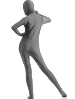 Deep Gray Zentai Suit Adults Morph Suit Full Body Lycra Spandex Bodysuit