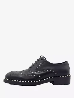 Dress Shoes For Men Fantastic Round Toe Rivets Cowhide