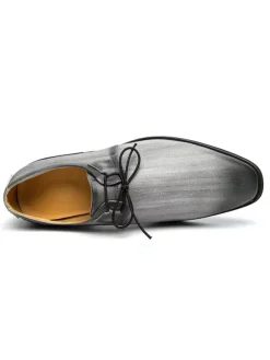 Dress Shoes For Men Quality Pointed Toe Lace Up Casual Shoes