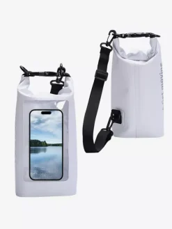 Dual Compartment Waterproof Dry Bag With Front Clear Phone Window