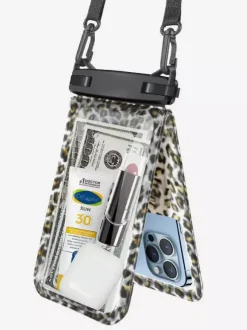 Dual-Compartment Waterproof Phone Pouch IPX8 30m Depth