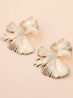 Earrings Gold Teen Daily Casual Metallic Jewelry