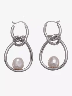 Earrings Silver Teen Girl's Daily Casual Geometric Irregular Jewelry