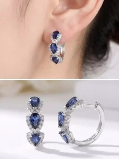 Earrings White Adult's Daily Casual Western Style Geometric Drops Design Jewelry