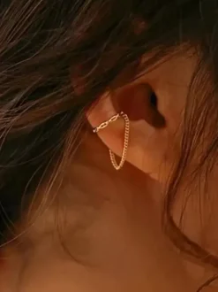 Earrings Chain Beach Simple Versatile Earrings