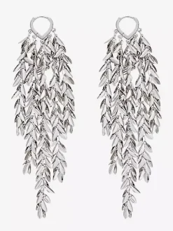 Earrings Gold Adult's Daily Casual Euro-Style Leaf Pattern Geometric Jewelry