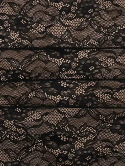 Elegant Black Floral Lace Shrug Maxi Dress Bodycon Evening Gown For Women 2026