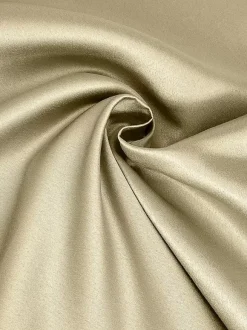 Evening Dress Ball Gown Jewel Neck Satin Fabric Tea-Length Sequins Formal Party Dresses