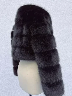 Faux Fur Crop Jacket With Layered Sleeves And Lapel Design For Winter 2026