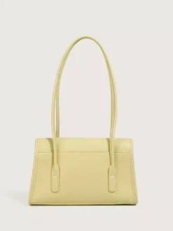 Faux Leather Baguette Bag Slim Shoulder Bag For Women 2026