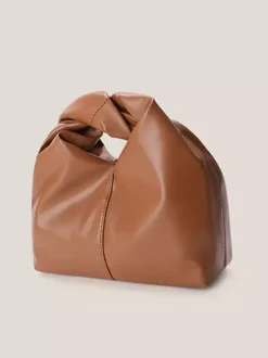 Faux Leather Hobo Bag Cloud Handbag For Women 2026