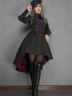Gothic Lolita Corset Jumper Skirt Farron Covenant Lolita JSK