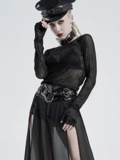 Gothic Lolita Dresses Python Print Black Green