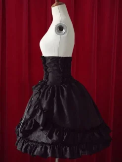 Gothic Lolita SK Fantastic Layered Ruffles Cotton Lolita Skirts