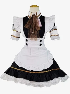 Gothic Lolita Dresses Lace Ruffles Black Black