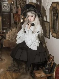 Gothic Lolita Hat Magical Girl Witch Black Lolita Accessories