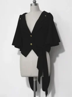 Gothic Lolita Rabbit Hunting Retro Lolita Rabbit Ears Hooded Jacket