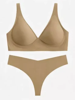 Green Lingerie 2-Piece Bra Panty Sets