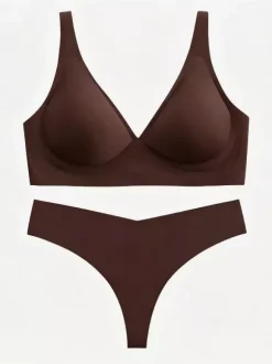 Green Lingerie 2-Piece Bra Panty Sets