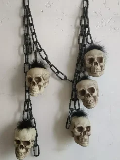 Halloween Decoration Skeleton Chain Garland Skull Decor
