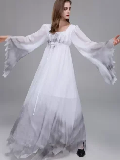 Halloween Horror zombie costume Halloween ghost zombie female ghost costume Vampire bride costume Halloween costume
