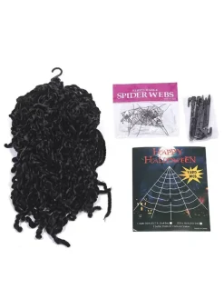 Halloween Decorations White Spider Web Polyester Fiber Holiday Decorations