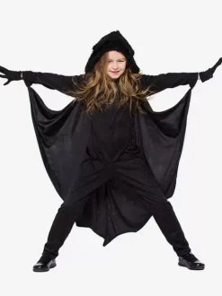 Halloween Kids Carnival Costumes Child Bat Jumpsuit With Gloves Performance Mardi Gras Holiday Wears