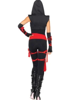 Halloween Ninja Costume Women Sexy Mortal Kombat Carnival Costume