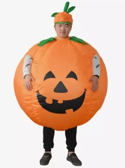 Halloween Pumpkin Inflatable Costume Blow Up Costume Carnival