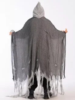 Halloween Tattered Ghost Cape Scary Costume