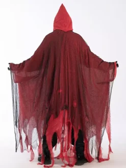 Halloween Tattered Ghost Cape Scary Costume