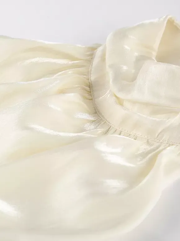 Halter Neck Ruched Sleeveless Backless Party Blouse Top For Women 2026